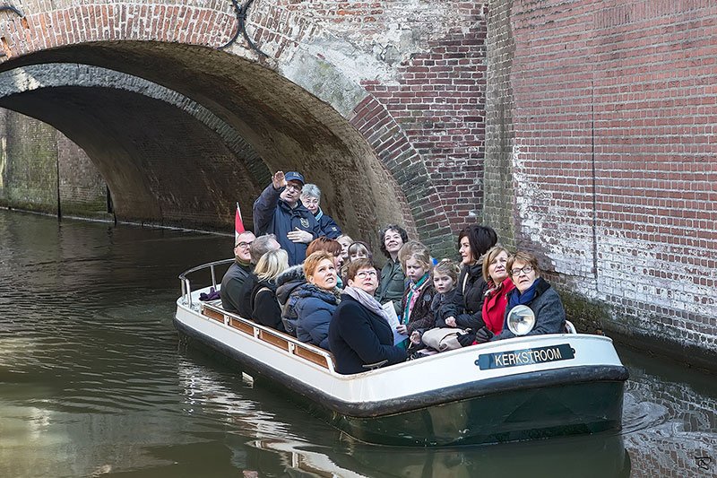 Boat tours in and around the city canals