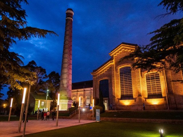 AGBAR Museum by night (© the Museu de les Aigües)