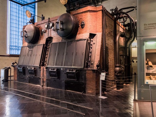 Steam Boiler (© the Museu de les Aigües,, 2017)