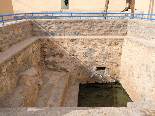 The Aïn Sbâa spring that has sustained the oasis and its communities for centuries © Irene Leonardelli