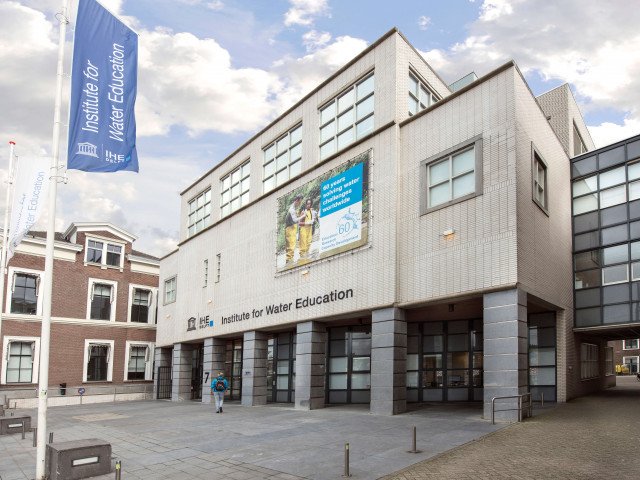 IHE Delft façade, Delft, 2018