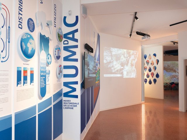 First Room - Museo Multimediale delle Acque Campane – Author Giuseppe Ottaiano, Copyright Associazione Terre di Campania APS - 2026