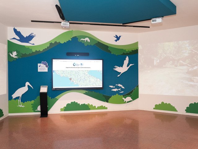 Main Room - Museo Multimediale delle Acque Campane – Author Giuseppe Ottaiano, Copyright Associazione Terre di Campania APS - 2026