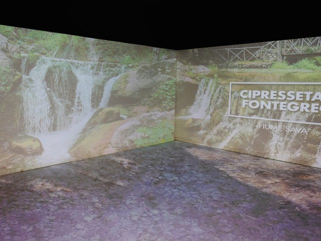 Immersive room- Museo Multimediale delle Acque Campane – Author Giuseppe Ottaiano, Copyright Associazione Terre di Campania APS - 2026