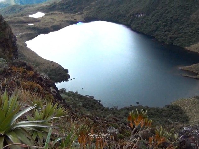 Santiago Lagoon in Puracé National Natural Park, Colombian Massif, Camilo Calvache, 2024