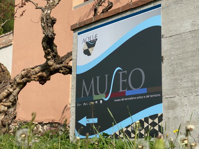 Outside the museum