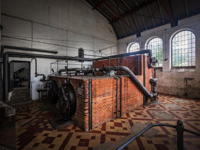 Boiler room - steam boilers / Archive of Továrna z.ú. company