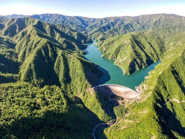 Dam drone view, IDRO (properthy of museum, 2019)