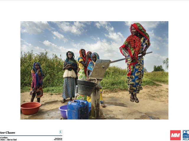 WWD 2024 photo contest. Exibition. France Leclerc, Water Chore