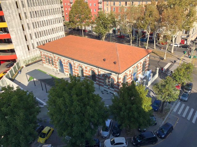 The building. Centrale dell’Acqua di Milano (D. Mascolo. 2019)