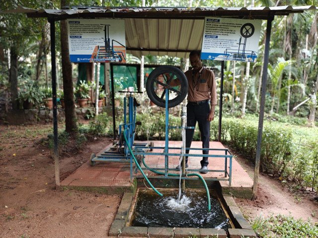 The Pedal pump