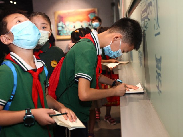 Educational activity organized in the museum in 2020 (© YRM/Liu Yifan)