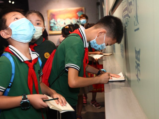 Educational activity organized in the museum in 2020 (© YRM/Liu Yifan)