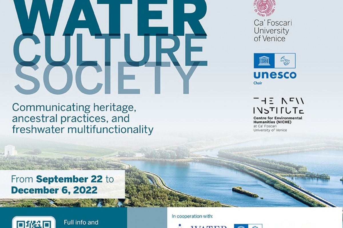 ‘Water, Culture, and Society’ – Start of the 2nd series of lectures, webinars, and hybrid events coordinated by the UNESCO Chair at Ca’ Foscari Venice University