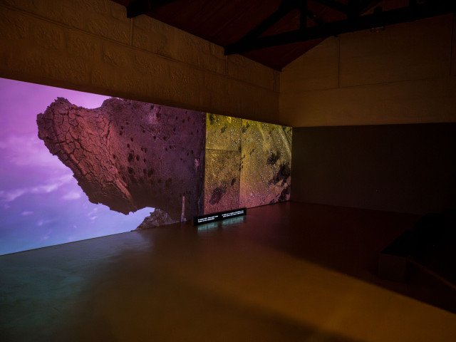 Miguel Teodoro's artwork 'Peripheral deserts'. Credits: NVStudio Serralves